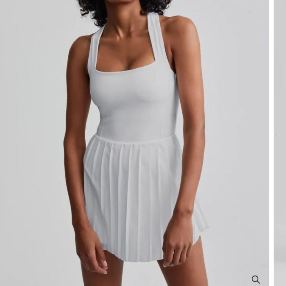NWT! Varley Women's Carina Dress Microchip/X-Small